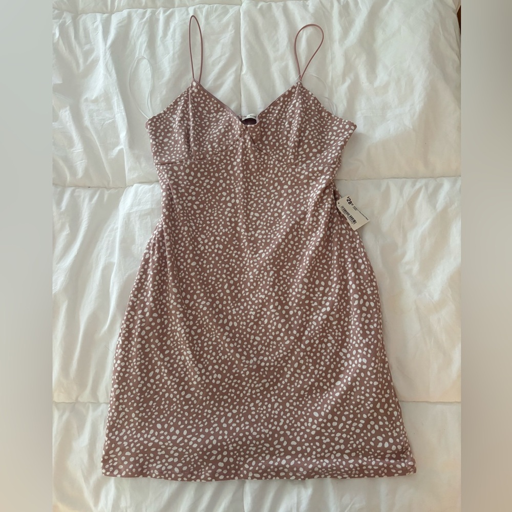 Printed Bodycon Mini Dress